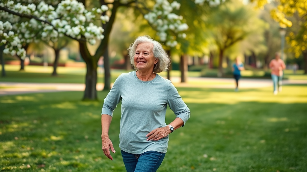 Couple shows improved posture and happiness after chiropractic pain relief outdoors.