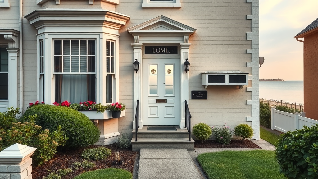 Charming Victorian bed and breakfast in Plymouth with ocean view