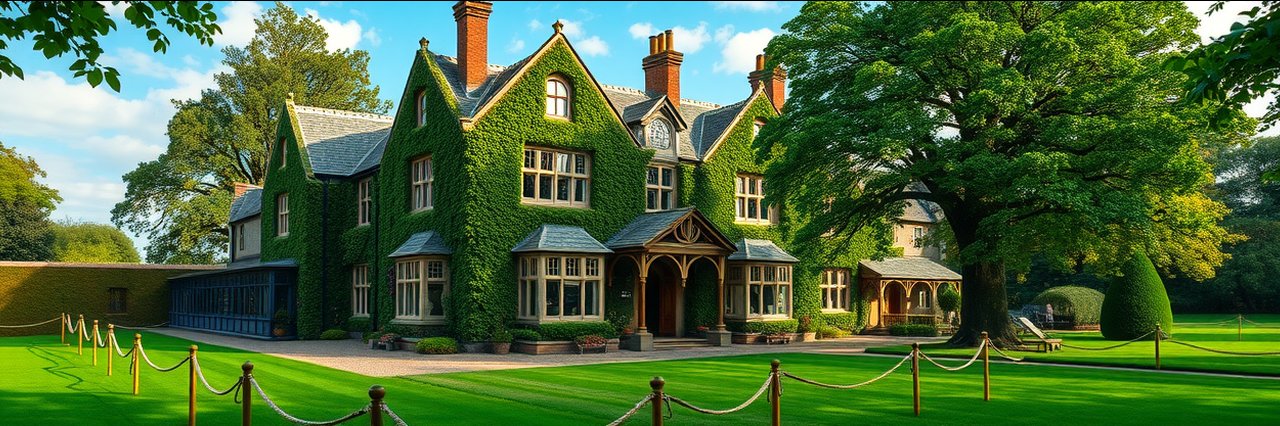Elegant manor hotel in Bristol with lush gardens - bristol hotel accommodation.