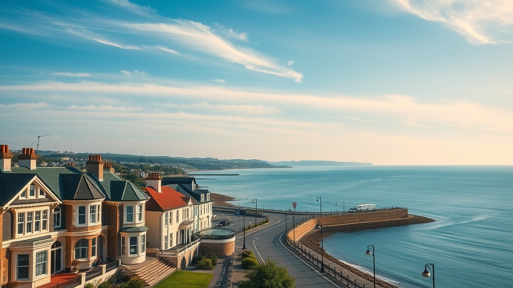 Plymouth guest accommodation overlooking Hoe promenade and sea views